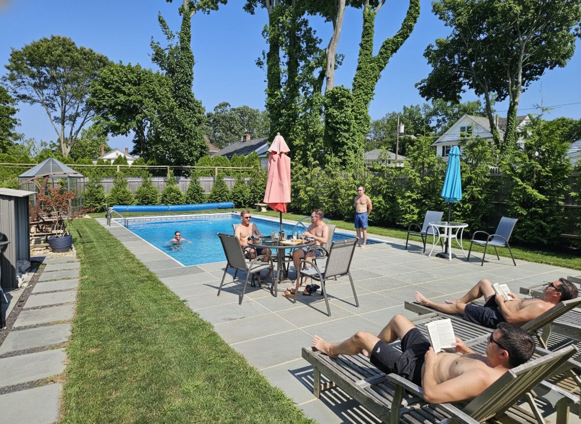 Außenpool (je nach Saison geöffnet), Liegestühle