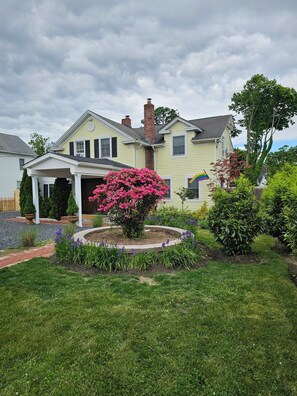 Majoituspaikan julkisivu