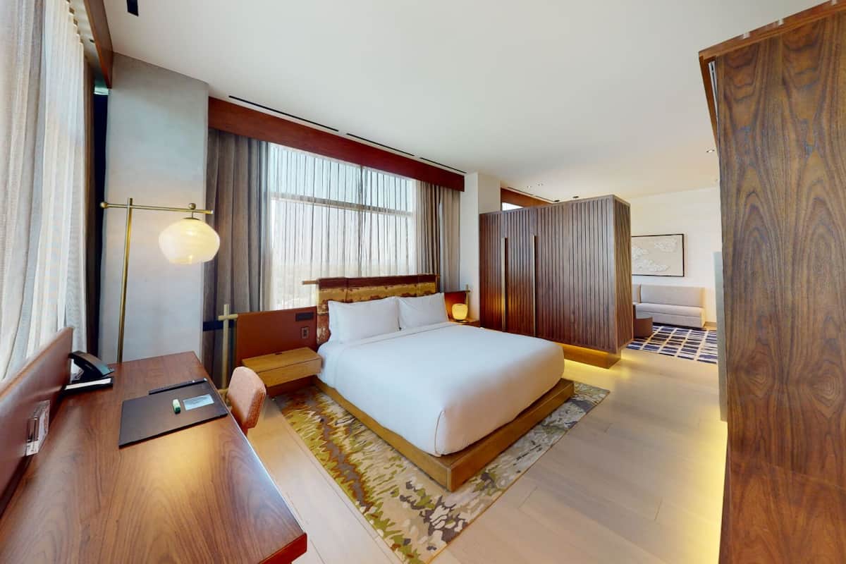 Suite (Yuhi) | Egyptiske bomuldslagner, premium-sengetøj, minibar