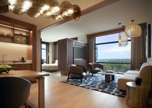 Egyptian cotton sheets, premium bedding, minibar, in-room safe - Nobu Hotel Atlanta (Atlanta)