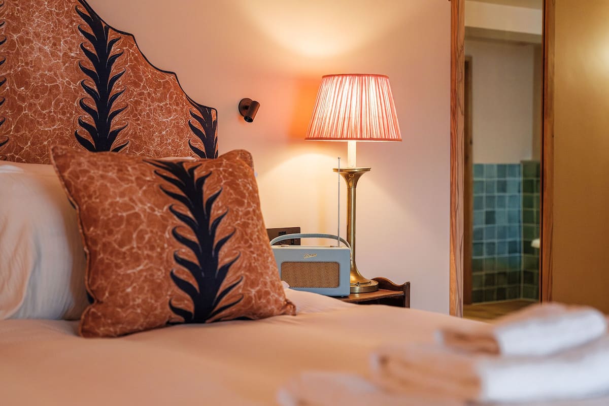 Suite, ensuite, pemandangan kebun
