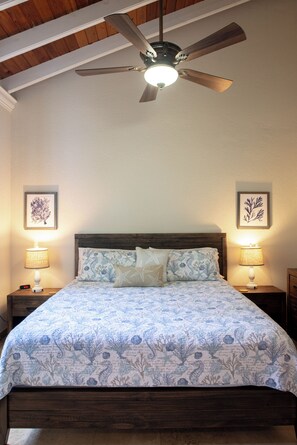 4 bedrooms, in-room safe, iron/ironing board, free WiFi