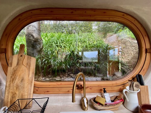 Magical and romantic award-winning Hobbit house to slow down, recharge and dream