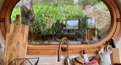 Magical and romantic award-winning Hobbit house to slow down, recharge and dream