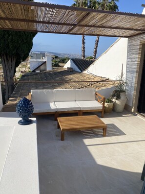 Suite, mit Bad, Meerblick (Calabernardo) | Terrasse/Patio