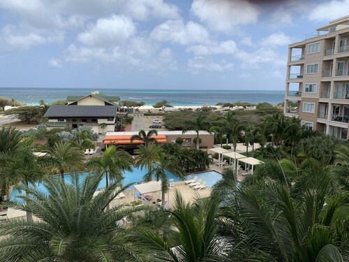 Aqua View - Spectacular Ocean Front Luxury Condo at Levent, Eagle Beach - Aruba
