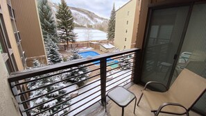 Condo, 1 King Bed, Mountain View (#207 Vail International) | Balcony
