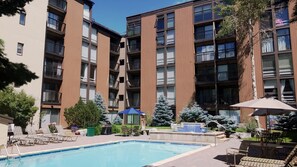 Condo, Multiple Beds (#109 Vail International) | Pool | Outdoor pool, a heated pool