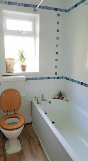 Combined shower/bathtub - Double bedroom in Totnes in a family home (Totnes)