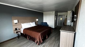 Strykejern/-brett, wi-fi (inkludert) og sengetøy