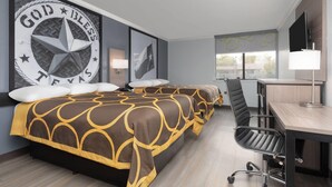 Habitación, 2 camas de matrimonio, no fumadores