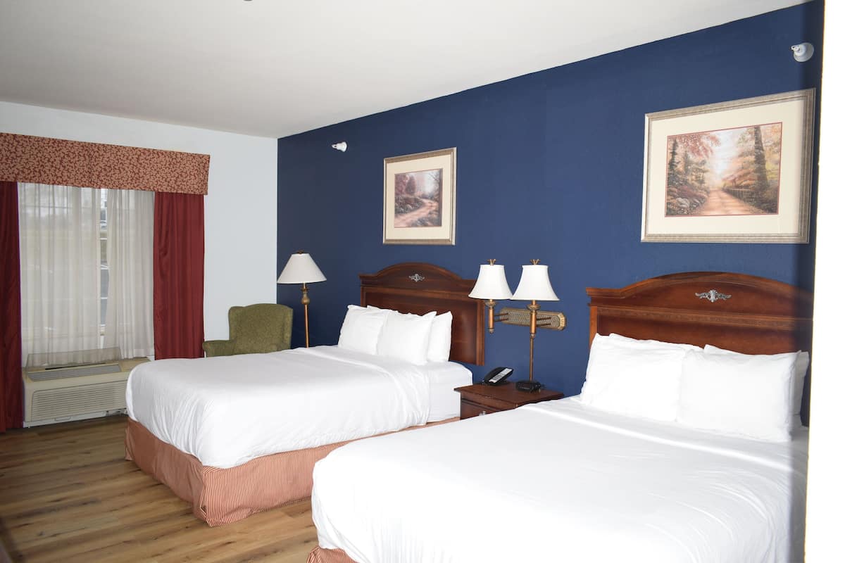 Hypo-allergenic bedding, pillowtop beds, individually decorated