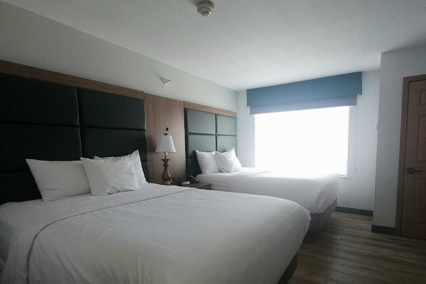 Hypo-allergenic bedding available, pillowtop beds, desk