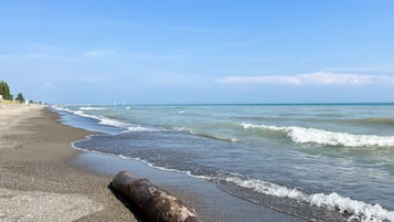 Una spiaggia nelle vicinanze