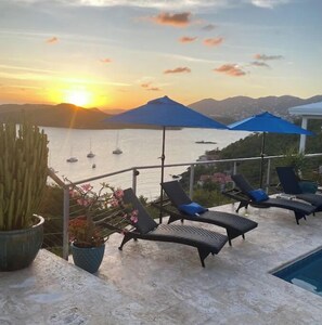 Terrace/patio - Frenchman's View Villa 3 BD/3.5 BA w/ Pool (St Thomas)