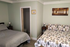 1 間睡房、熨斗/熨衫板、免費 Wi-Fi、床單