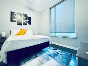 1 bedroom, travel crib, free WiFi, wheelchair access