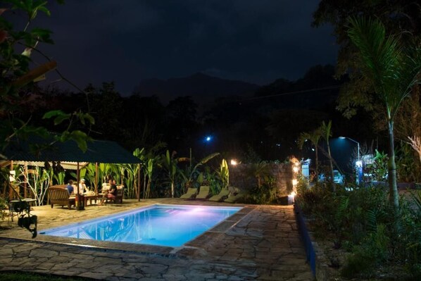 Outdoor pool - Posada James (Xilitla)