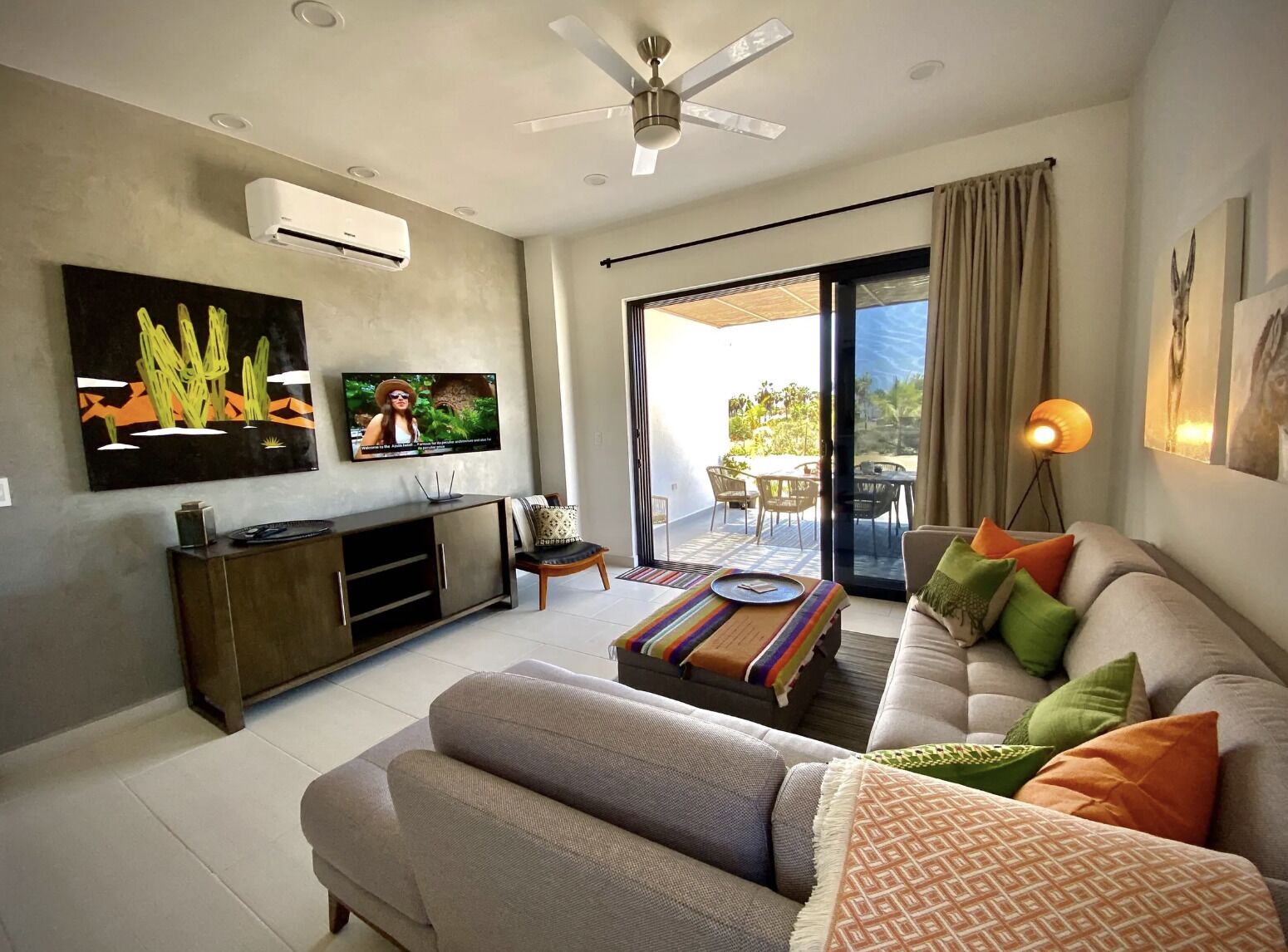 Área de sala de estar