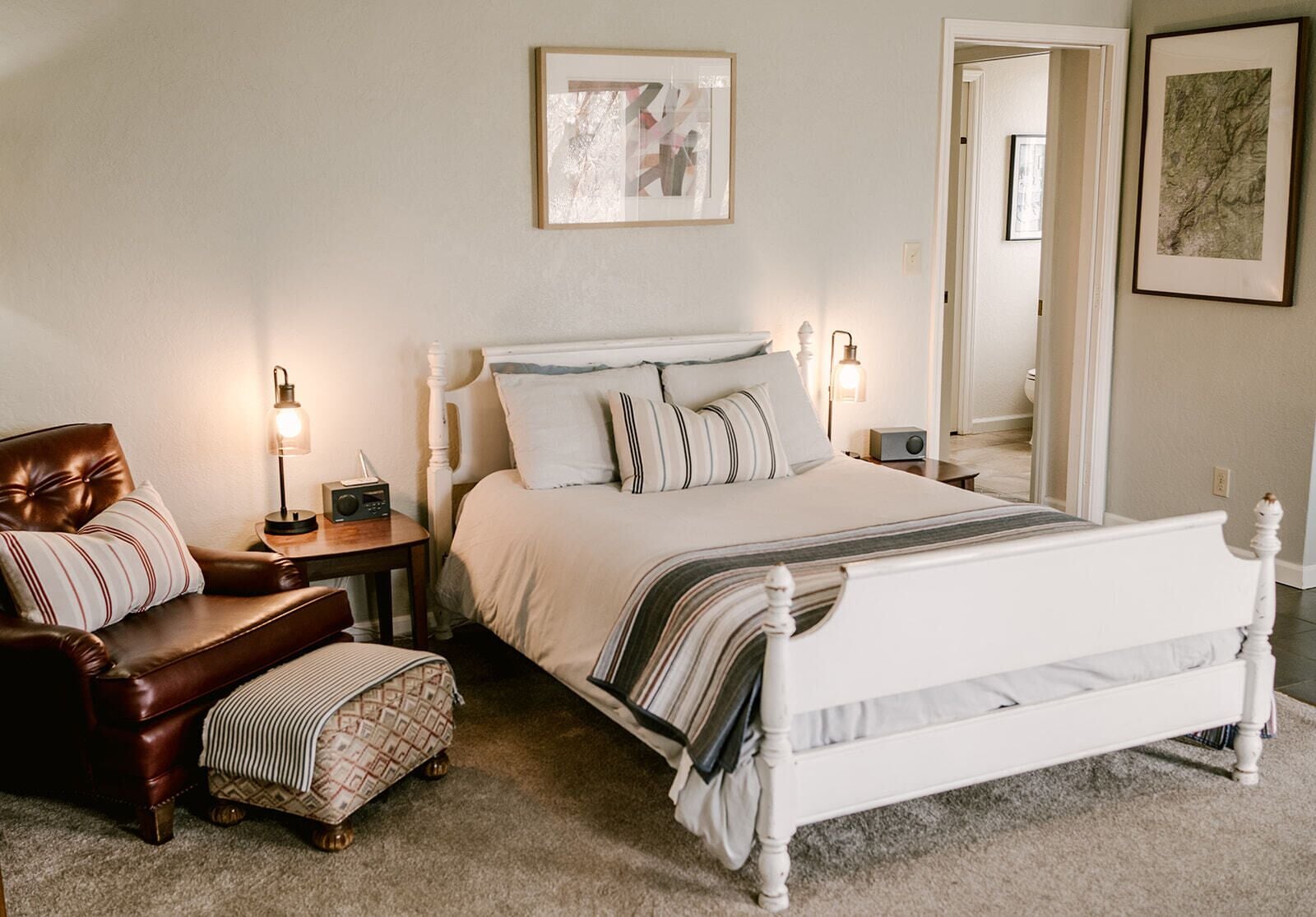 1 bedroom, iron/ironing board, travel crib, free WiFi