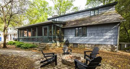 Two blocks from Downtown Brevard! Beautiful home with game area!