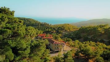 Façana frontal de l'allotjament
