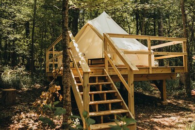 Lakefront Glamping Resort Cherokee Lake Tennessee Site 3