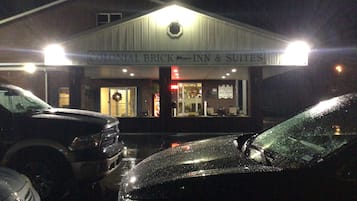 Front of property – evening/night