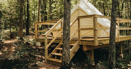 Lakefront Glamping Resort Cherokee Lake Tennessee Site 4