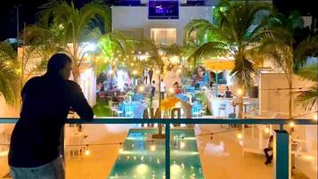 Majoituspaikan julkisivu