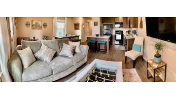 Smart TV y futbolito