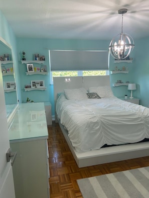2 habitaciones, tabla de planchar con plancha y wifi gratis