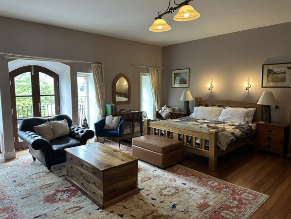 Premium bedding, memory-foam beds, in-room safe, individually decorated