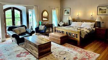 Premium bedding, memory-foam beds, in-room safe, individually decorated