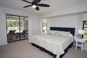 3 bedrooms, desk, iron/ironing board, free WiFi