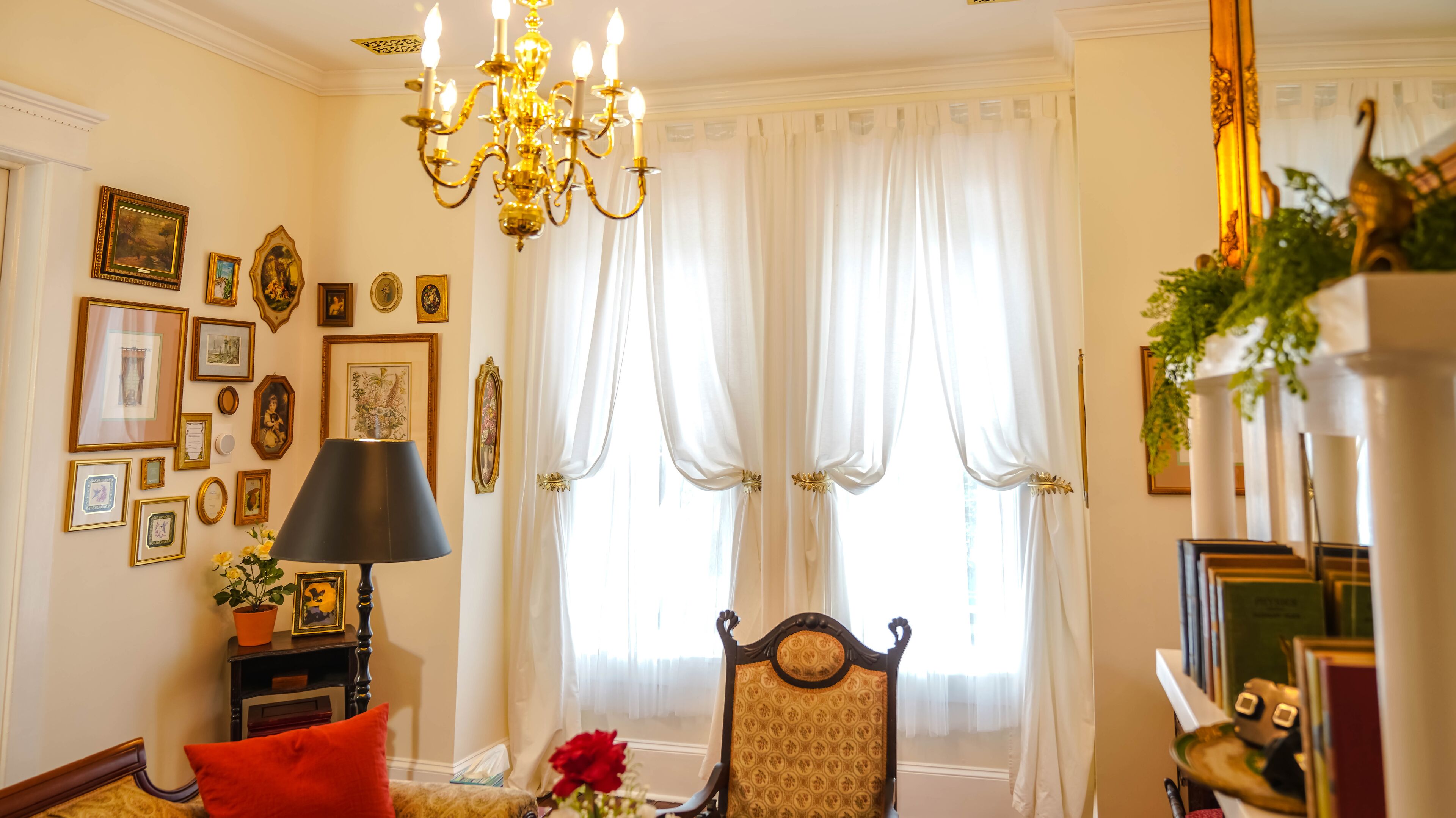 The Grand Presidential Suite w/ Private Sitting Room, Private Bathroom and Two Private Porches | Individually decorated, individually furnished, laptop workspace
