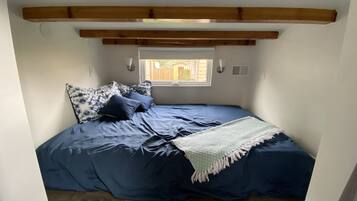 1 bedroom, blackout drapes, WiFi