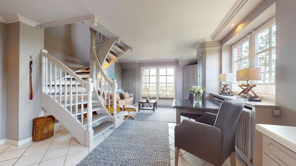 Interior - Biike - Cozy maisonette with a view of the Morsum mudflats in a quiet location (Sylt-Ost)