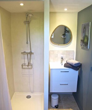 Shower, towels