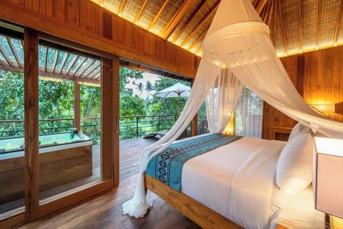 Suite Deluxe, hidromasaje (and Free Scheduled Activities) | Ropa de cama de alta calidad, camas con pillow-top y minibar