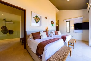 7 bedrooms, in-room safe, iron/ironing board, free WiFi