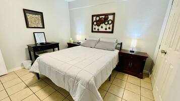 2 bedrooms, desk, iron/ironing board, free WiFi