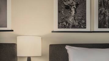 Premium bedding, in-room safe, blackout drapes, rollaway beds (free)