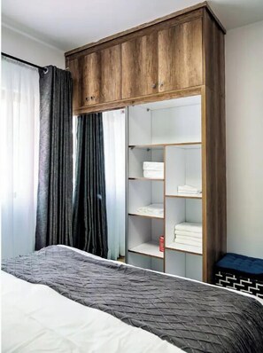 1 Schlafzimmer, Bügeleisen/Bügelbrett, kostenloses WLAN, Bettwäsche