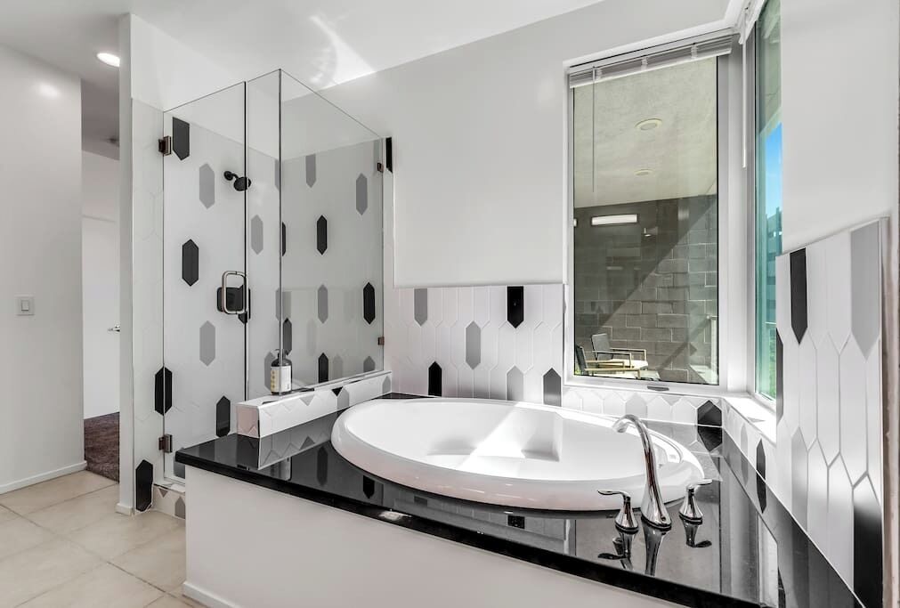 Shower, hair dryer