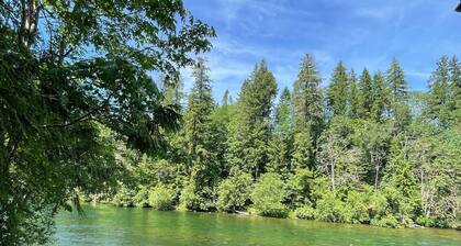 Campbell River 2 bedroom Fishing Lodge - River View