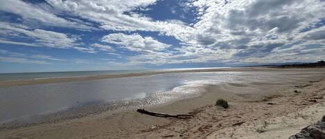Accommodatie ligt op het strand
