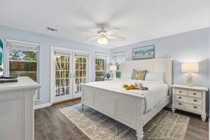 4 bedrooms, iron/ironing board, travel crib, WiFi