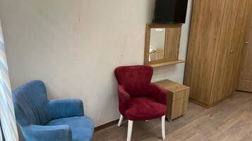 Business Quadruple Room, Multiple Beds | Living area | Printers