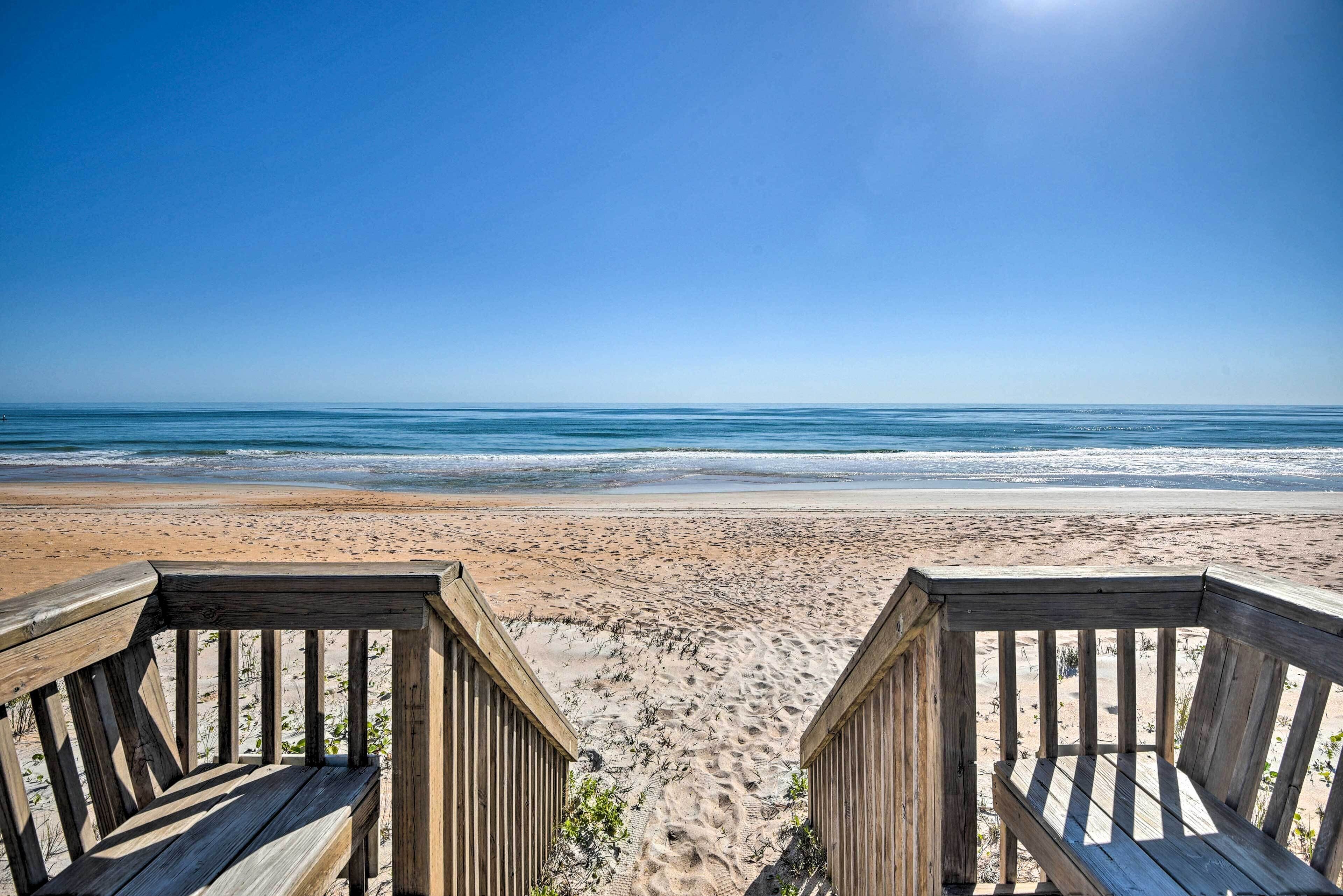 Beach nearby